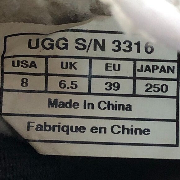 UGG Women's Size 8 Laela Sparkles Gold Closed Toe Slip On Low Top Shoes Sneakers - Picture 15 of 15